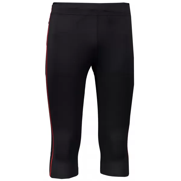  Férfi 3/4 nadrág ALPINE PRO ENZO 4 MPAR420 FEKETE/PIROS 