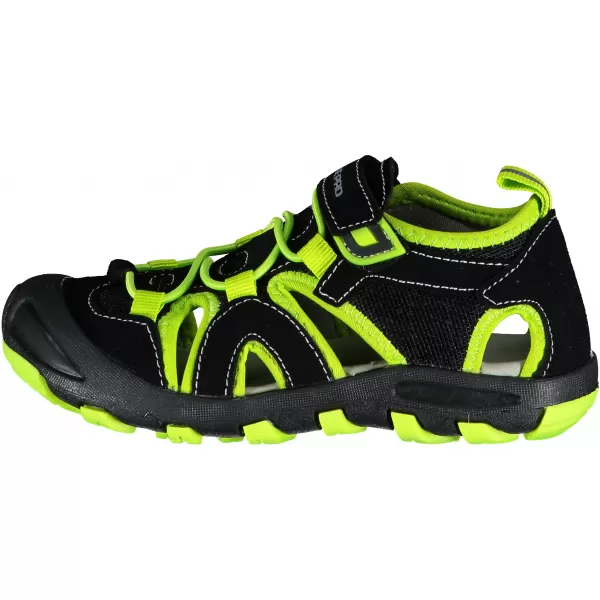 Szandál ALPINE PRO FLAVIO KBTR223 FEKETE/ZÖLD 