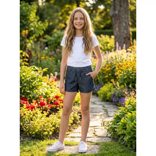  Lány rövidnadrág SAM 73 GS 525 SÖTÉT FARMER 