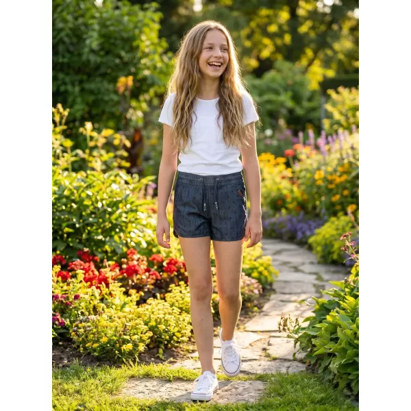  Lány rövidnadrág SAM 73 GS 525 SÖTÉT FARMER 