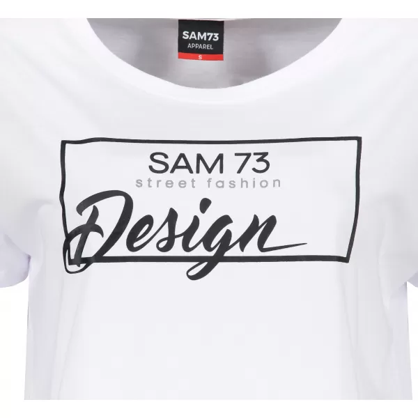  Rövid ujjú női póló SAM 73 WT 803 FEHÉR 