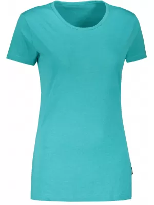 Rövid ujjú női póló SAM 73 LTSR615 TÜRKIZ