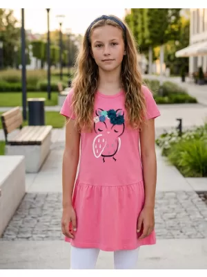 Lány ruhája SAM 73 KSKR069 RÓZSASZÍN