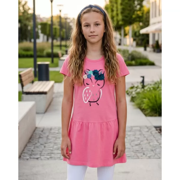  Lány ruhája SAM 73 KSKR069 RÓZSASZÍN 