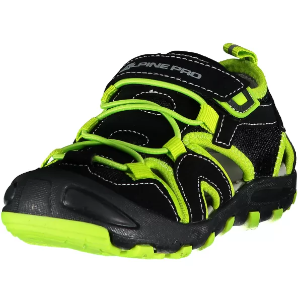  Szandál ALPINE PRO FLAVIO KBTR223 FEKETE/ZÖLD 