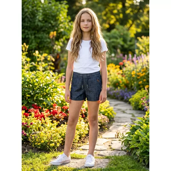  Lány rövidnadrág SAM 73 GS 525 SÖTÉT FARMER 