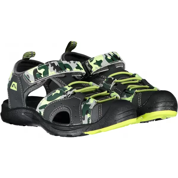  Szandál ALPINE PRO BIELO KBTR237 SÖTÉTSZÜRKE 