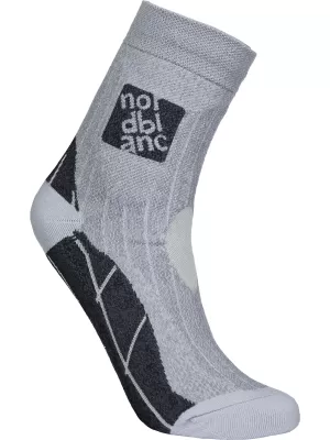 Zokni NORDBLANC STARCH NBSX16379 VILÁGOSSZÜRKE KIEMELÉSEK