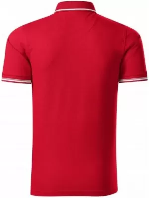 Férfi póló gallérral MALFINI PREMIUM PERFECTION PLAIN 251 PIROS KÉPLET