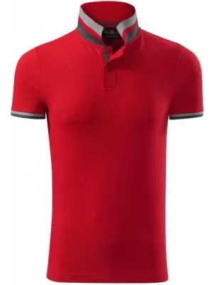 Férfi póló gallérral MALFINI PREMIUM COLLAR UP 256 PIROS KÉPLET