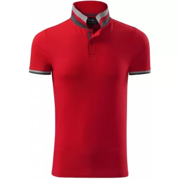  Férfi póló gallérral MALFINI PREMIUM COLLAR UP 256 PIROS KÉPLET 