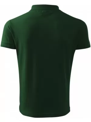 Férfi póló gallérral MALFINI PIQUE POLO 203 ÜVEG ZÖLD