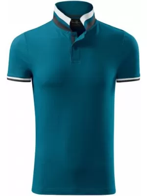 Férfi póló gallérral MALFINI PREMIUM COLLAR UP 256 KEROZIN