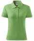 Női póló gallérral MALFINI COTTON 213 FŰ ZÖLD
