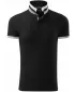 Férfi póló gallérral MALFINI PREMIUM COLLAR UP 256 FEKETE