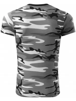 Férfi póló MALFINI CAMOUFLAGE 144 TEREPSZÍNŰ SZÜRKE