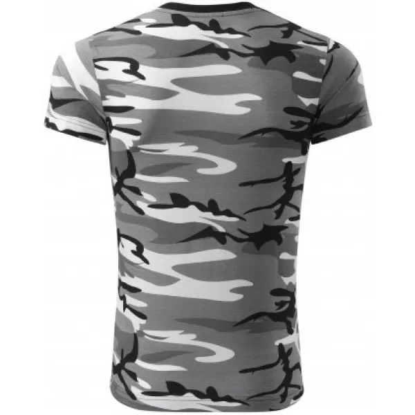  Férfi póló MALFINI CAMOUFLAGE 144 TEREPSZÍNŰ SZÜRKE 