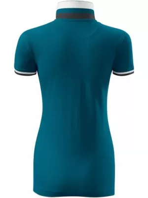 Női póló gallérral MALFINI PREMIUM COLLAR UP 257 KEROZIN