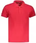 Mens t -ing egy gallérral OMBRE AS1048 PIROS
