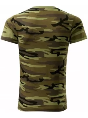 Férfi póló MALFINI CAMOUFLAGE 144 TEREPSZÍNŰ ZÖLD