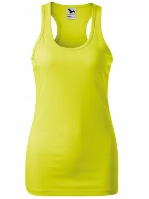 Funkcionális női felső MALFINI RACER 167 NEON SÁRGA