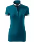 Női póló gallérral MALFINI PREMIUM COLLAR UP 257 KEROZIN