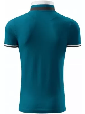 Férfi póló gallérral MALFINI PREMIUM COLLAR UP 256 KEROZIN
