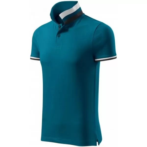  Férfi póló gallérral MALFINI PREMIUM COLLAR UP 256 KEROZIN 