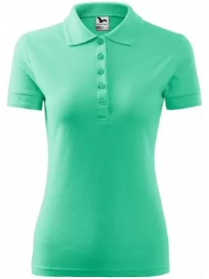 Női póló gallérral MALFINI PIQUE POLO 210 MENTA