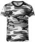 Gyermek póló MALFINI CAMOUFLAGE 149 TEREPSZÍNŰ SZÜRKE