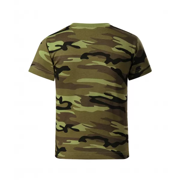  Gyermek póló MALFINI CAMOUFLAGE 149 TEREPSZÍNŰ ZÖLD 