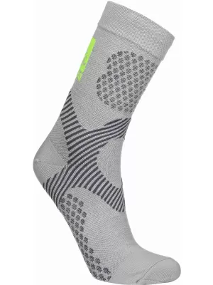 Sport zokni NORDBLANC NBSX16376 VILÁGOSSZÜRKE KIEMELÉSEK