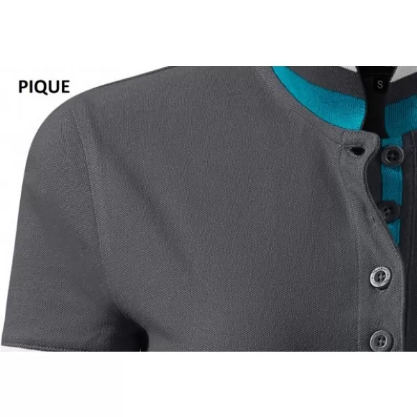  Férfi póló gallérral MALFINI PREMIUM COLLAR UP 256 VILÁGOS ANTRACIT 