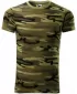 Férfi póló MALFINI CAMOUFLAGE 144 TEREPSZÍNŰ ZÖLD