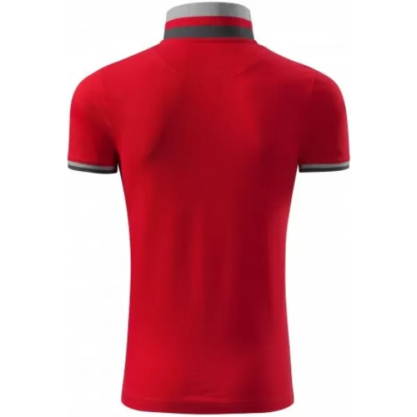  Férfi póló gallérral MALFINI PREMIUM COLLAR UP 256 PIROS KÉPLET 