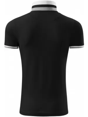Férfi póló gallérral MALFINI PREMIUM COLLAR UP 256 FEKETE