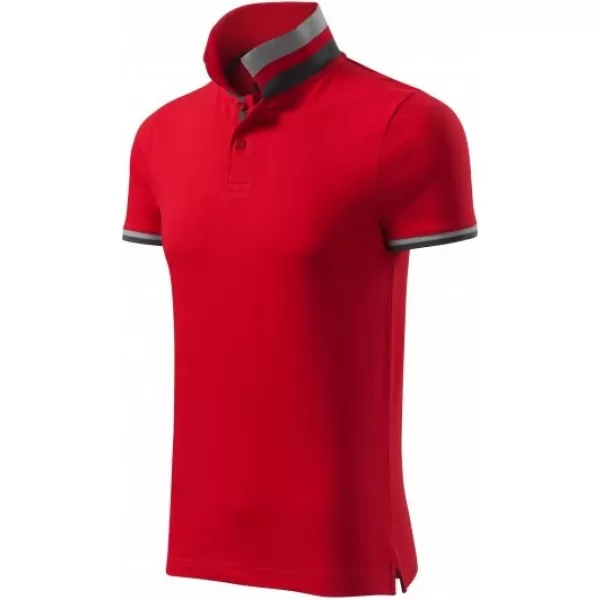  Férfi póló gallérral MALFINI PREMIUM COLLAR UP 256 PIROS KÉPLET 