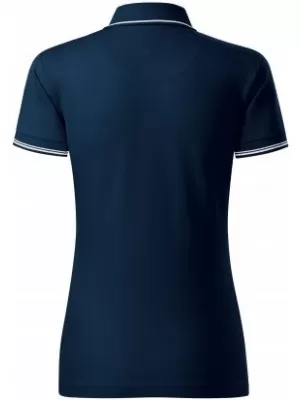 Női póló gallérral MALFINI PREMIUM PERFECTION PLAIN 253 SÖTÉTKÉK