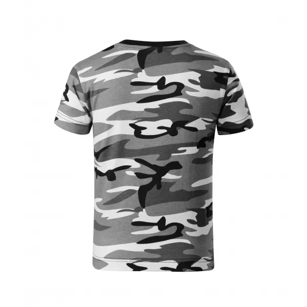  Gyermek póló MALFINI CAMOUFLAGE 149 TEREPSZÍNŰ SZÜRKE 