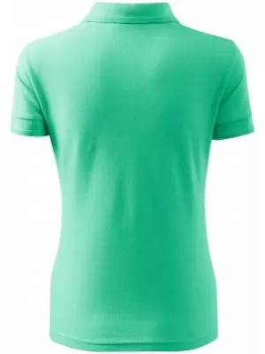 Női póló gallérral MALFINI PIQUE POLO 210 MENTA