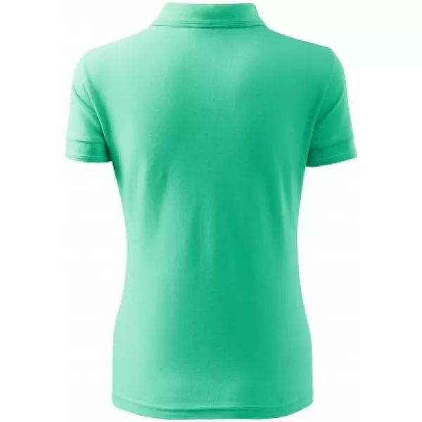  Női póló gallérral MALFINI PIQUE POLO 210 MENTA 