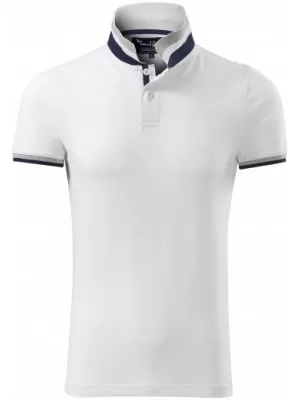 Férfi póló gallérral MALFINI PREMIUM COLLAR UP 256 FEHÉR