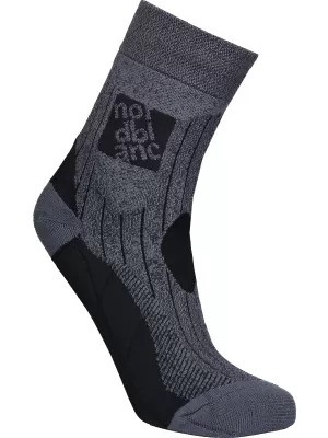 Zokni NORDBLANC STARCH NBSX16379 A GRAFIT KIEMELÉSEI