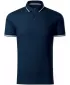 Férfi póló gallérral MALFINI PREMIUM PERFECTION PLAIN 251 SÖTÉTKÉK