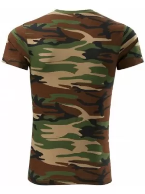 Férfi póló MALFINI CAMOUFLAGE 144 TEREPSZÍNŰ BARNA