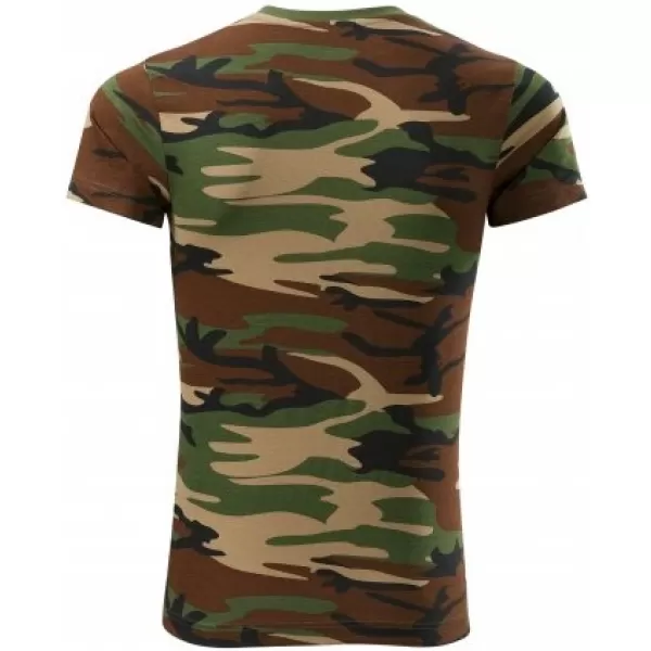  Férfi póló MALFINI CAMOUFLAGE 144 TEREPSZÍNŰ BARNA 