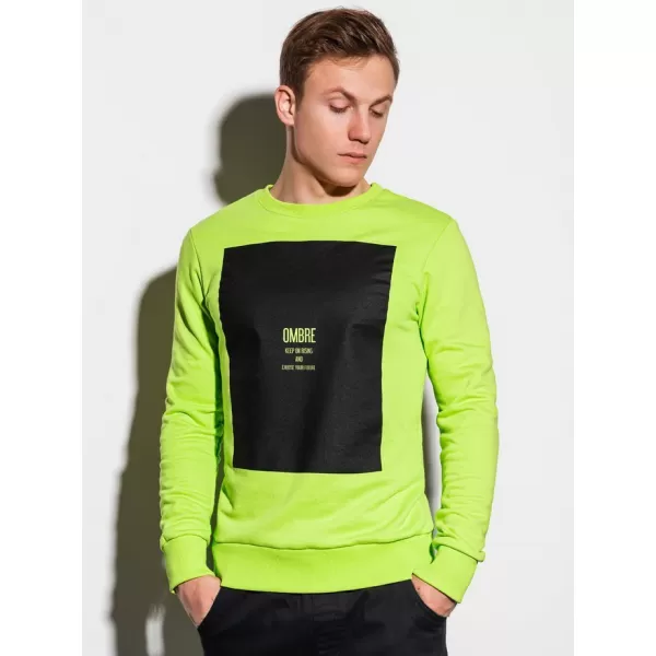  Férfi pulóver OMBRE AB1045 ZÖLD 