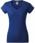 Női póló MALFINI FIT V-NECK 162 KIRÁLYKÉK