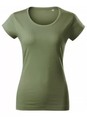 Női póló MALFINI VIPER FREE F61 KHAKI