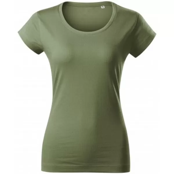  Női póló MALFINI VIPER FREE F61 KHAKI 